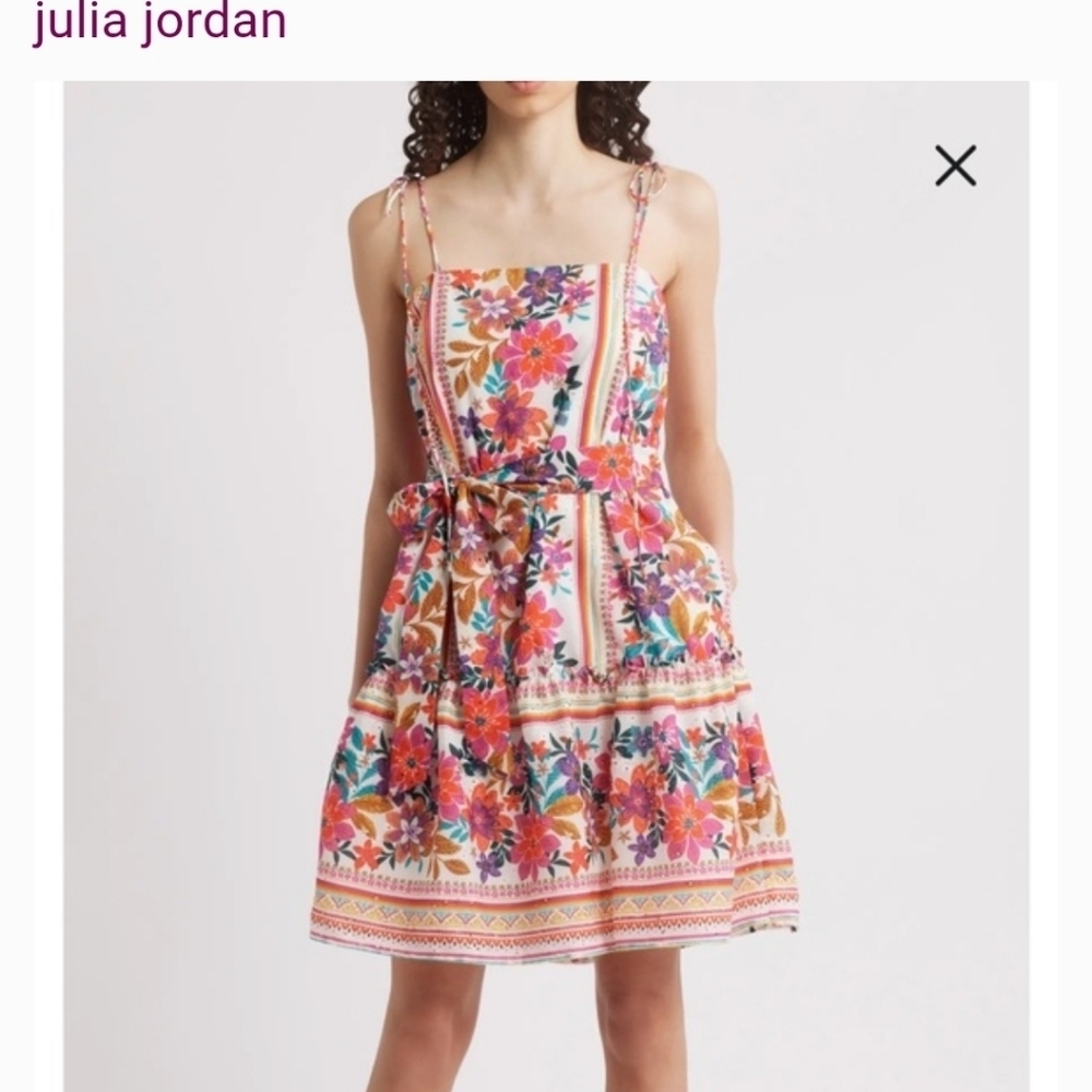 NWT Julia Jordan Floral Dress Size XS